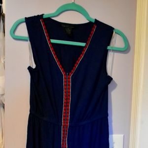 Dark blue maxi dress size M
